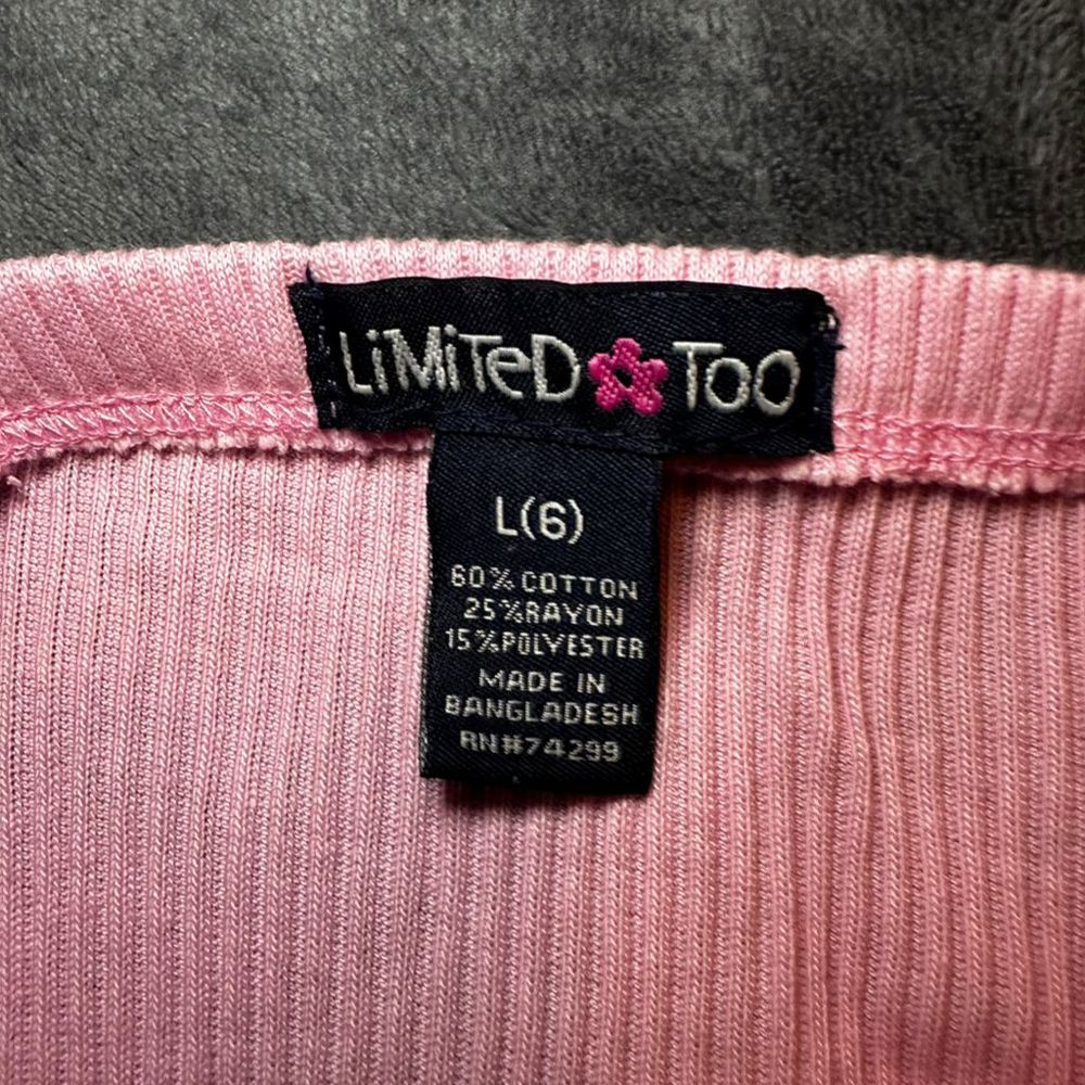 Limited Too Girls Pink Outfit Set Size 6 - Picture 4 of 6